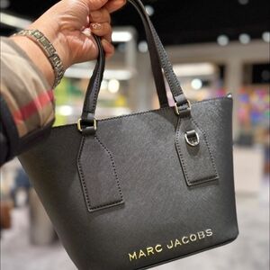 New Marc Jacobs Black Crossbody Tote Bag